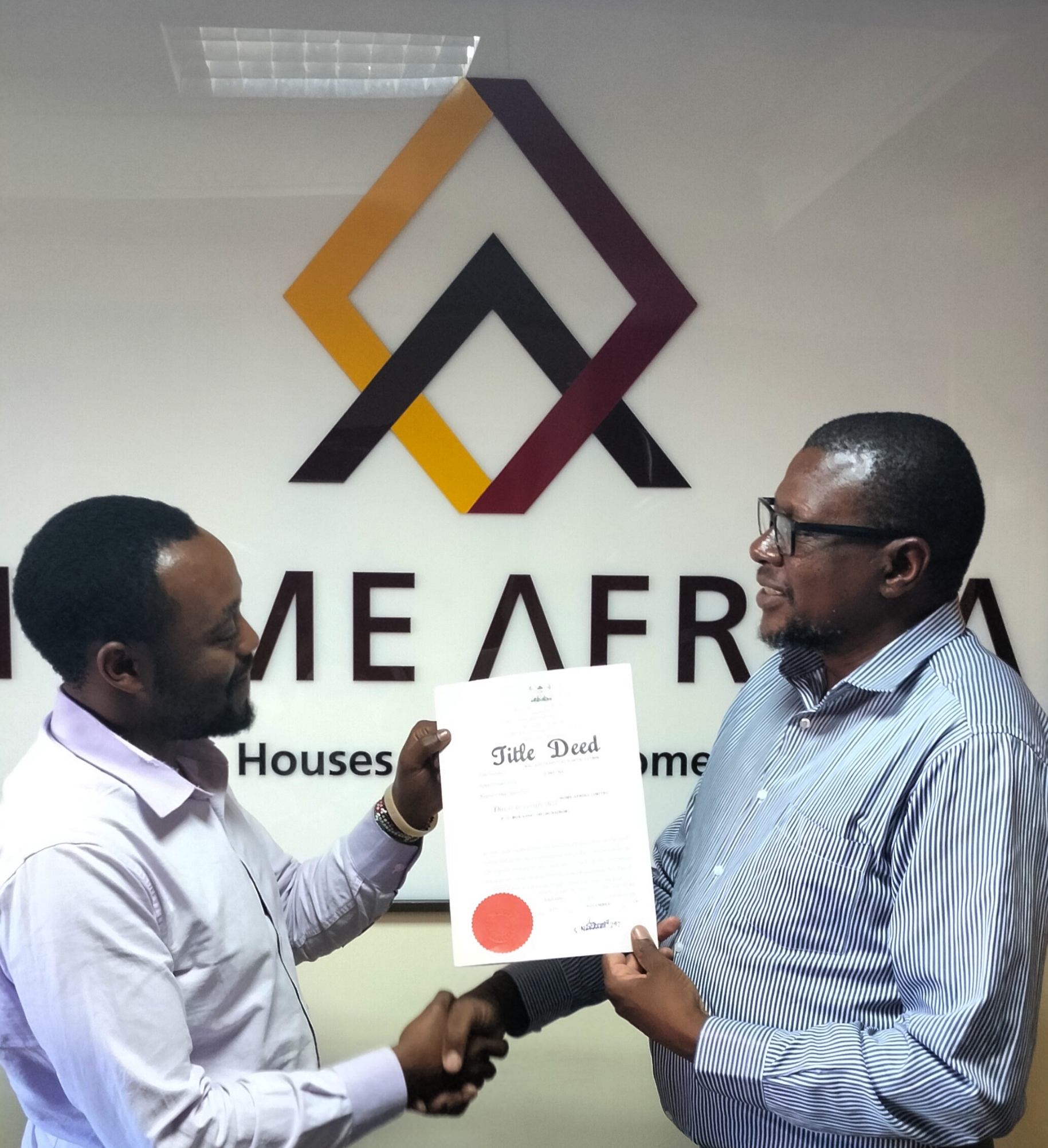 Issuing and processing of Title Deeds