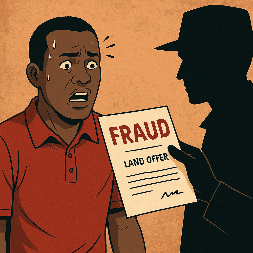 Stories never end about Kenyans who have fallen prey to unscrupulous property dealers who pose as land or property brokers.