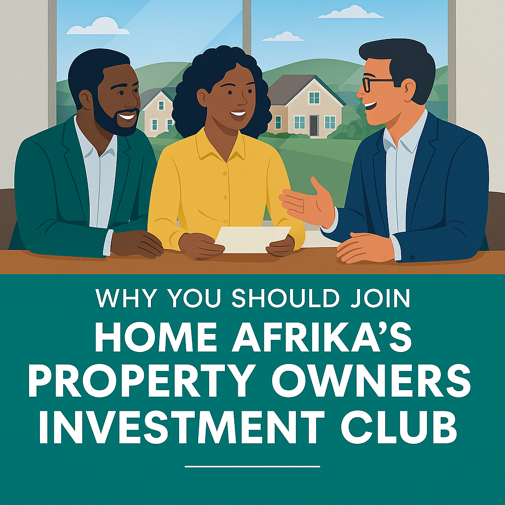 Why you should join Home Afrika’s Property Owners Investment Club